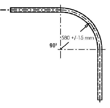 AN209 szyna systemu HERKULES - łuk ASSECURO