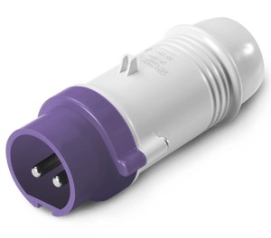 Wtyczka 2P prosta 20-25V 32A IP 44 IEC309<50V 230.3200 - SCAME