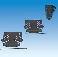 ENSTO SP 38.3 - Osłona przeciw ptakom do izolatorów przepustowych nn (3 szt) (UN-N)