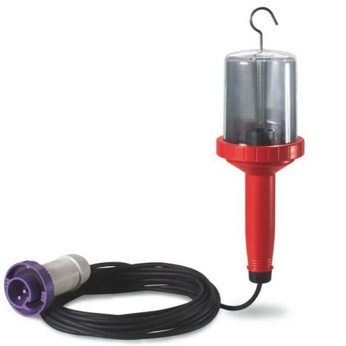 Lampa przenośna SCAME 770407 HALE IP65 E27 z przewodem 15m odpornym na uderzenia kloszem i hakiem PROSPERSKLEP