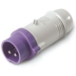 Wtyczka 2P prosta 20-25V 16A IP 44 IEC309<50V 230.1600 - SCAME
