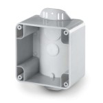 Puszka prosta z adapterem montażowym na słupek Ø 50-60mm PROTECTA 137.141 - SCAME