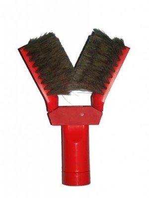 Szczotka prętowa widlasta 2x100mm HUBIX H091-08 A331.0202