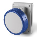 Gniazdo tablicowe skośne Optima 2P+E 16A IP 67 418.1663 - SCAME