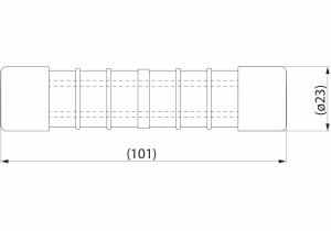 ENSTO SJ 9.35 - Złączka przewodowa wzdłużna izolowana 35mm