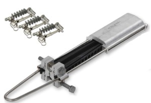 Rozłącznik napowietrzny trójfazowy i 6 uchwytów