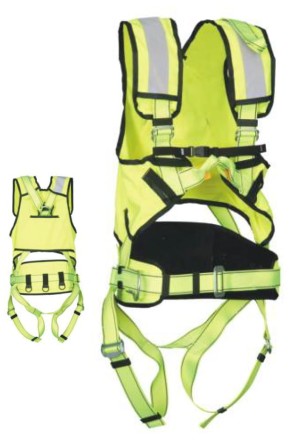 Szelki bezpieczeństwa z kamizelką P-50HV+ AB 150 04 - PROTEKT