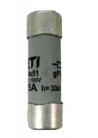 Wkładka topikowa cylindryczna CH 14x51 gPV 25A/1000V DC Green Protect (002637109) - ETI Polam