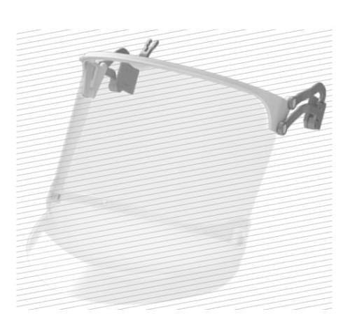 Osłona twarzy klasa 1 SECRA G113.1118 H058S HUBIX_PROSPERSKLEP