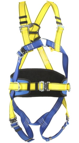 Szelki bezpieczeństwa z aluminiową klamrą automatyczną P-56mX AB 156 21 - PROTEKT