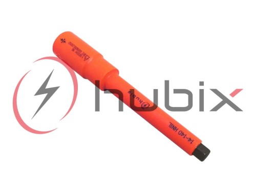 Nasadka imbusowa izolowana długa 3/8 cala HUBIX HNIL A111.1410 nr10-140mm_PROSPERSKLEP