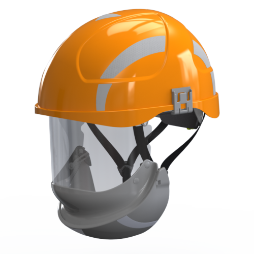 Kask Hełm H058S HUBIX F113.OSE2-SECRA Pomarańczowy PROSPERSKLEP