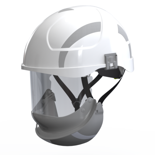 Hełm kask F113.WSE2-SECRA Biały H058S HUBIX_PROSPERSKLEP