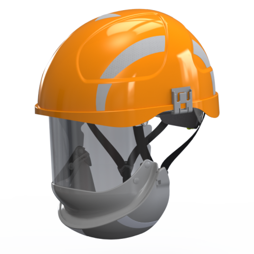 Hełm kask H114.OSE2-SECRA Pomarańczowy Prospersklep Hubix