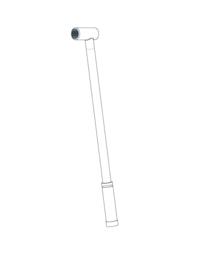 Dźwignia manewrowa HE tuleja 21cm ABB PROSPERSKLEP