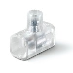 Zacisk pojedynczy T85 (100 sztuk) 10 polowy o przekroju nominalnym 1,5mm² przezroczysty 810.372/TR - SCAME