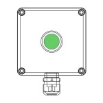 Puszka sygnalizacyjna LED EX zielona 644.0345-LDG - SCAME