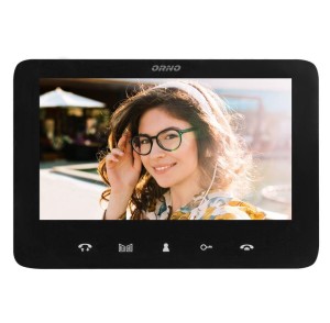 Wideo monitor bezsłuchawkowy ORNO OR-VID-VP-1069MV/B do zestawów z serii INDI i SCUTI kolor czarny