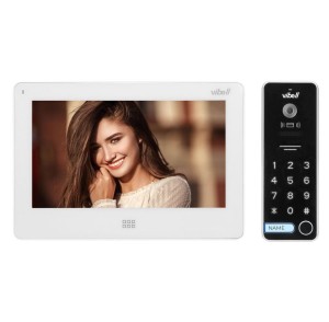 Zestaw wideodomofonowy Vibell ORNO TAURI MEMO OR-VID-EX-1062/W LCD 7" z monitorem w kolorze białym