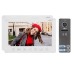 Zestaw wideodomofonowy Vibell ORNO NOVEO MULTI 2 OR-VID-EX-1063/W  LCD 7" z białym monitorem