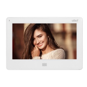 Zestaw wideodomofonowy Vibell ORNO FELIS MEMO MULTI 4 OR-VID-EX-1066/W LCD 7" z białym monitorem