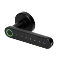 Klamka szyfrowa ORNO OR-ZS-853/B z klawiaturą dotykową i Bluetooth 4.0 w kolorze czarnym PROSPERSKLEP