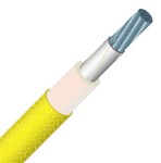 Przewód mostka HUBIX Silicoul 1,1kV D224.1002 w kolorze żółtym