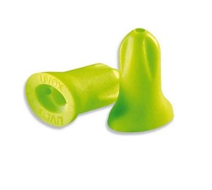 Jednorazowe wkładki przeciwhałasowe HUBIX 2112100 G112.1114 kolor limonkowy