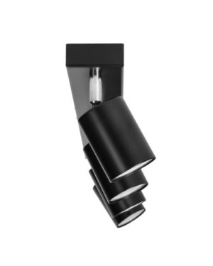 Oprawa ścienno-sufitowa 4x50W czarna ORNO ADVITI DOA SP 4 AD-OP-6248BGU10