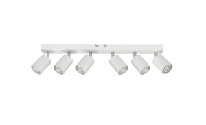 Oprawa ścienno-sufitowa 6x50W biała ORNO ADVITI DOA SP 6 AD-OP-6277WGU10