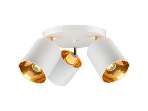 Oprawa ścienno-sufitowa E27 max.  3x60W ORNO ADVITI BATI SP 3 AD-LD-6270WE27M biała