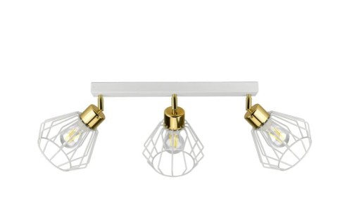 Oprawa ścienno-sufitowa E27 max. 3x60W biała ORNO ADVITI WAYA 3P AD-LD-6346WE27M PROSPERSKLEP