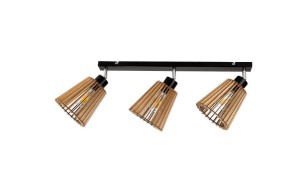 Oprawa ścienno-sufitowa E27 max. 3x60W czarna listwa ORNO ADVITI DELOS 3P AD-LD-6406BE27D