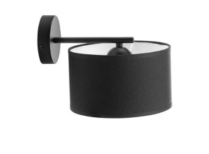 Kinkiet ścienny E27 max. 1x60W ORNO ADVITI ROLLO 1P AD-LD-6341BE27T czarny