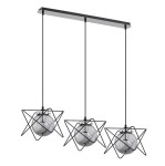 Lampa wisząca E14 max. 3x40W ORNO ADVITI CORRADO 3P AD-LD-6213GGE14S chrom 