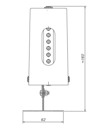 Szynowy wskaźnik obecności napięcia WDS-1 ELEKTROWYPOSAŻENIE 6kV-15kV