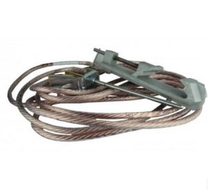 Uziemiacz przenośny do przewodów okrągłych i szyn płaskich 25kA ELEKTROWYPOSAŻENIE U1-O/P-WT-2/A-5-25/1-120-(I)(WR-2z)