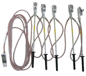 Uziemiacz przenośny do linii niskiego napięcia U5-NN/A-10/1-6,5/1-25-(S)(KL) ELEKTROWYPOSAŻENIE