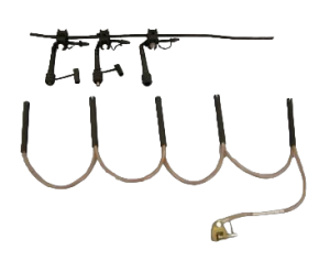 Uziemiacz przenośny dla linii izolowanych średnica sworznia 11mm U5-LI11-8/0,5-6,5/1-25-(S)(WR-6) ELEKTROWYPOSAŻENIE