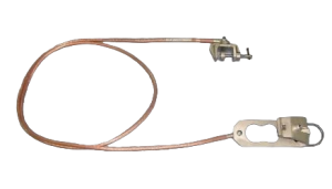 Uziemiacz przenośny jednozaciskowy dla dużych średnic U1-SD-12-6,5/1-25-(WR-2z) ELEKTROWYPOSAŻENIE