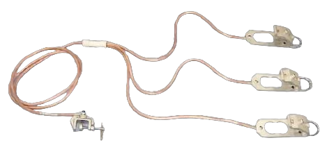 Uziemiacz przenośny trójzaciskowy dla dużych średnic U3-SD-4/12-6,5/1-25-(I)(KL) ELEKTROWYPOSAŻENIE PROSPERSKLEP