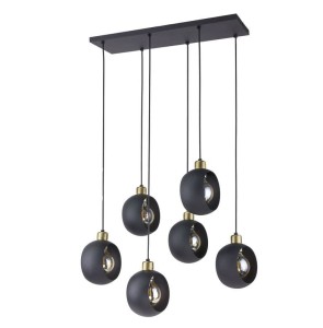 Lampa wisząca ORNO ADVITI Jala 6P E27 AD-LD-6227BE27M 15W