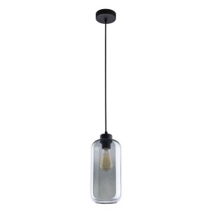 Lampa wisząca ORNO ADVITI Lazio 1P E27 AD-LD-6228BE27S 15W czarna