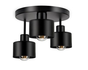 Lampa wisząca ORNO ADVITI Ramos 3P AD-LD-6258BE27M E27 3x60W czarna