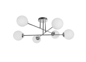 Lampa wisząca ORNO ADVITI Leia 6P AD-LD-6439GGE27SM 6x60W chrom 
