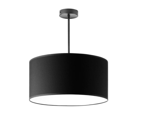 Lampa wisząca ORNO ADVITI Rollo 1P AD-LD-6340BE27T E27 60W czarna krótka PROSPERSKLEP
