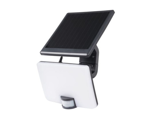 Solarny naświetlacz ścienny ORNO ADVITI Solis LED 10W AD-SL-6467BLR4 czarny PROSPERSKLEP