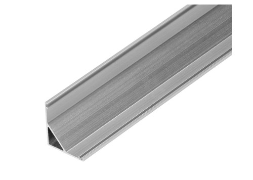 Komplet profili aluminiowych kątowych do taśm LED ORNO ADVITI AD-LP-6502G/2M/50 srebrny PROSPERSKLEP