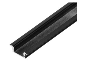 Komplet 50 sztuk profili aluminiowych do taśm LED ORNO ADVITI AD-LP-6505B/2M/50 czarny