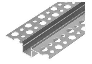 Zestaw 50 sztuk profili aluminiowych do taśm LED wpuszczanych w karton gips ORNO ADVITI AD-LP-6507G/2M/50 srebrny